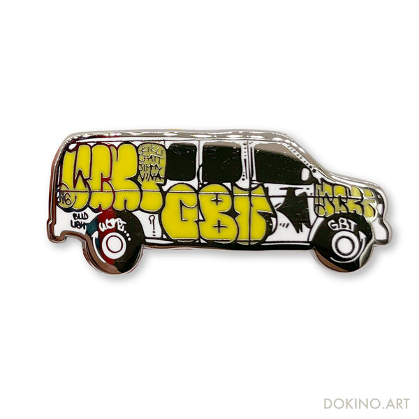Graffiti Van “GxBxT” Pin