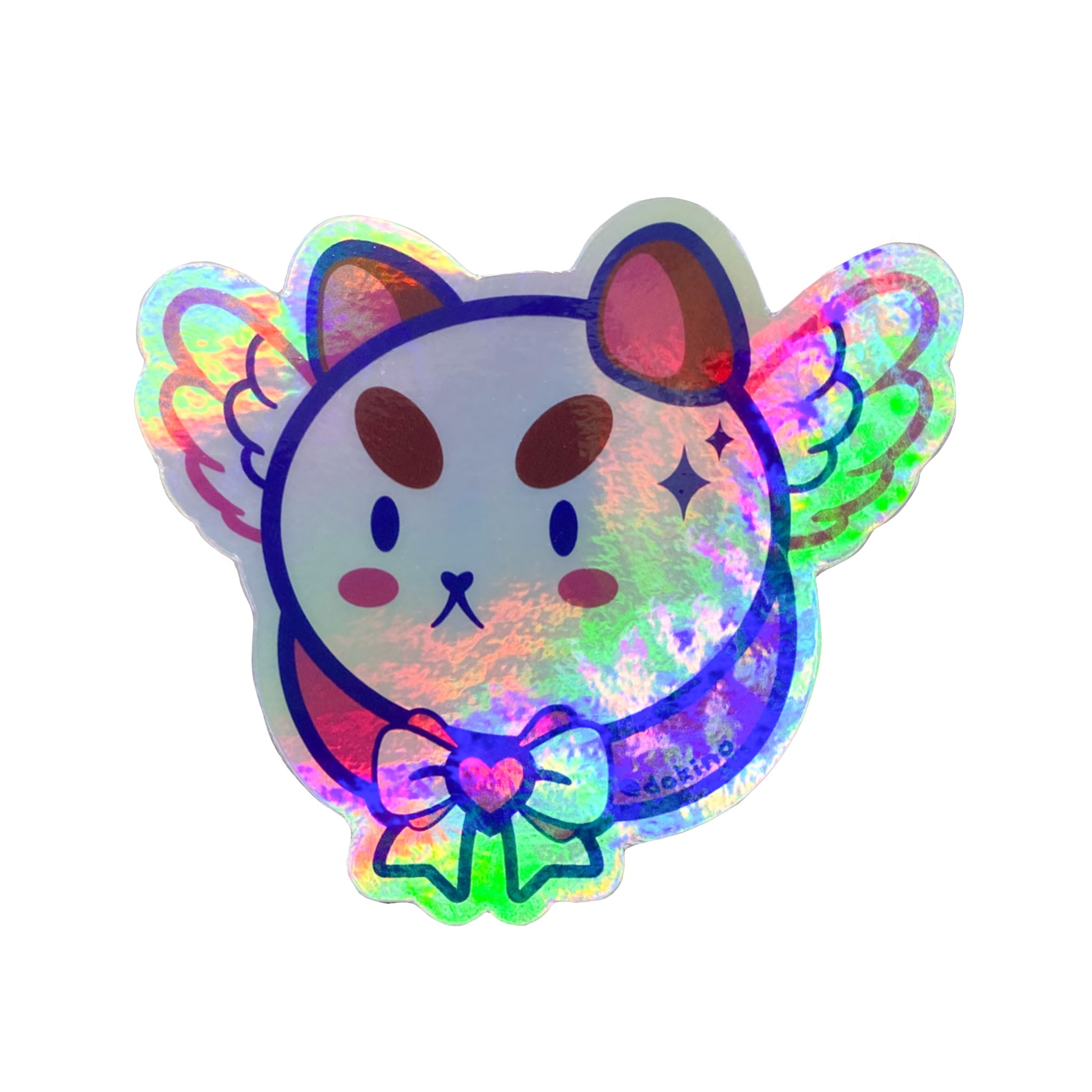 Puppycat Holographic Sticker